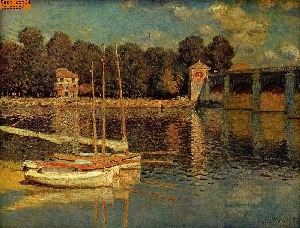 Br�cke von Argenteuil nach Monet